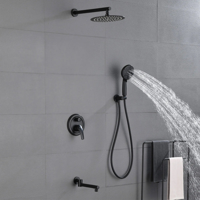Shower Faucet Set with Tub Spout Luxury Tub Shower Faucet Combo Set with 10 inches Shower Head and 7-mode Handheld Shower Bathroom Shower Valve Trim Kit Shower Fixture shower-faucet-set-with-tub-spout-luxury-tub-shower-faucet-combo-set-with-9-inches-shower-head-and-handheld-shower-bathroom-shower-valve-trim-kit-shower-fixture-1 