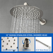 Shower Faucet Set with Tub Spout Luxury Tub Shower Faucet Combo Set with 10 inches Shower Head and 7-mode Handheld Shower Bathroom Shower Valve Trim Kit Shower Fixture shower-faucet-set-with-tub-spout-luxury-tub-shower-faucet-combo-set-with-9-inches-shower-head-and-handheld-shower-bathroom-shower-valve-trim-kit-shower-fixture-1 