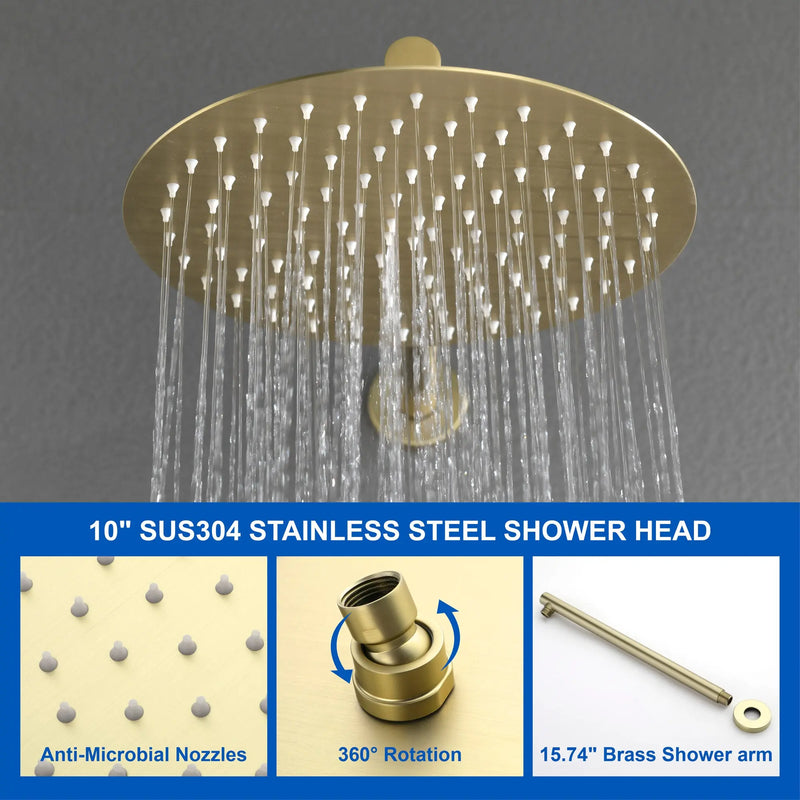 Shower Faucet Set with Tub Spout Luxury Tub Shower Faucet Combo Set with 10 inches Shower Head and 7-mode Handheld Shower Bathroom Shower Valve Trim Kit Shower Fixture shower-faucet-set-with-tub-spout-luxury-tub-shower-faucet-combo-set-with-9-inches-shower-head-and-handheld-shower-bathroom-shower-valve-trim-kit-shower-fixture-1 