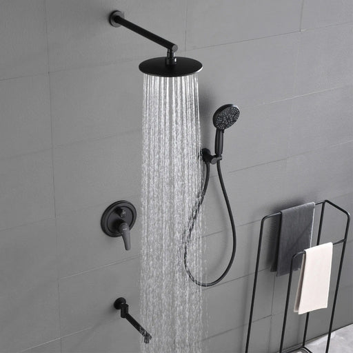 Shower Faucet Set with Tub Spout Luxury Tub Shower Faucet Combo Set with 9 inches Shower Head and Handheld Shower Bathroom Shower Valve Trim Kit Shower Fixture shower-faucet-set-with-tub-spout-luxury-tub-shower-faucet-combo-set-with-9-inches-shower-head-and-handheld-shower-bathroom-shower-valve-trim-kit-shower-fixture 