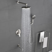 Shower Faucet Set with Tub Spout Luxury Tub Shower Faucet Combo Set with 9 inches Shower Head and Handheld Shower Bathroom Shower Valve Trim Kit Shower Fixture shower-faucet-set-with-tub-spout-luxury-tub-shower-faucet-combo-set-with-9-inches-shower-head-and-handheld-shower-bathroom-shower-valve-trim-kit-shower-fixture 