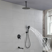 Shower Faucet Set with Tub Spout Rain Shower System Bathroom Shower Set Tub Shower Faucet Combo Set Complete Celling Mounted shower-faucet-set-with-tub-spout-rain-shower-system-bathroom-shower-set-tub-shower-faucet-combo-set-complete-celling-mounted 
