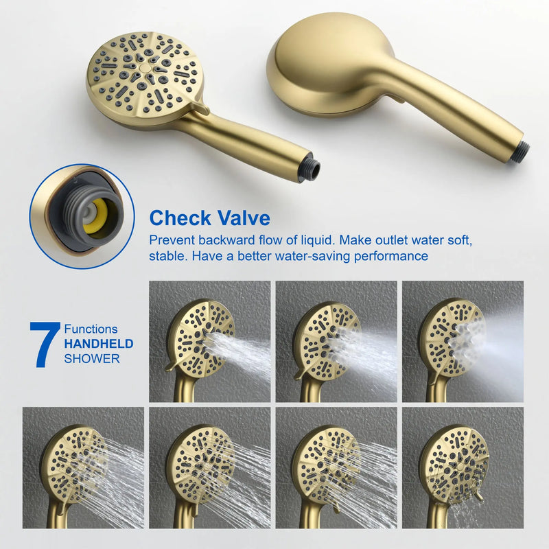 Shower Faucet Set with Tub Spout Rain Shower System Bathroom Shower Set Tub Shower Faucet Combo Set Complete Celling Mounted shower-faucet-set-with-tub-spout-rain-shower-system-bathroom-shower-set-tub-shower-faucet-combo-set-complete-celling-mounted 
