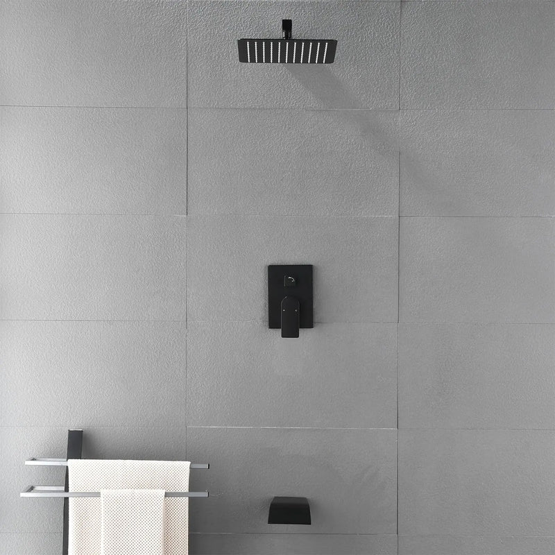 Shower Faucet Set with Tub Spout, Tub and Shower Trim Kit with Rough in Valve, Waterfall Shower Tub Faucet Set Wall Mounted Shower System shower-faucet-set-with-tub-spout-tub-and-shower-trim-kit-with-rough-in-valve-waterfall-shower-tub-faucet-set-wall-mounted-shower-system 