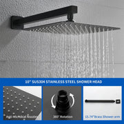 Shower Faucet Set with Tub Spout, Tub and Shower Trim Kit with Rough in Valve, Waterfall Shower Tub Faucet Set Wall Mounted Shower System shower-faucet-set-with-tub-spout-tub-and-shower-trim-kit-with-rough-in-valve-waterfall-shower-tub-faucet-set-wall-mounted-shower-system 