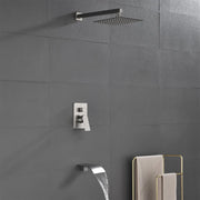 Shower Faucet Set with Tub Spout, Tub and Shower Trim Kit with Rough in Valve, Waterfall Shower Tub Faucet Set Wall Mounted Shower System shower-faucet-set-with-tub-spout-tub-and-shower-trim-kit-with-rough-in-valve-waterfall-shower-tub-faucet-set-wall-mounted-shower-system 