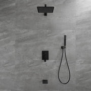 Shower System with Waterfall Tub Spout and Handheld Shower Head, 10" Rain Shower Faucet Sets shower-system-with-waterfall-tub-spout-and-handheld-shower-head-10-rain-shower-faucet-sets-complete-with-shower-round-in-valve-and-trim-wall-mounted-matte-black 