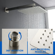 Shower System with Waterfall Tub Spout and Handheld Shower Head, 10" Rain Shower Faucet Sets shower-system-with-waterfall-tub-spout-and-handheld-shower-head-10-rain-shower-faucet-sets-complete-with-shower-round-in-valve-and-trim-wall-mounted-matte-black 