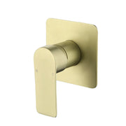 Single Function Square Shower Valve Faucet Diverter Control Single Handle Hot and Cold Water Mixer Shower Valve single-function-square-shower-valve-faucet-diverter-control-single-handle-hot-and-cold-water-mixer-shower-valve Brushed Gold / Brass & SUS304 / 7.1*5.5*3.3 inches