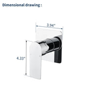 Single Function Square Shower Valve Faucet Diverter Control Single Handle Hot and Cold Water Mixer Shower Valve single-function-square-shower-valve-faucet-diverter-control-single-handle-hot-and-cold-water-mixer-shower-valve 