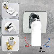 Single Function Square Shower Valve Faucet Diverter Control Single Handle Hot and Cold Water Mixer Shower Valve single-function-square-shower-valve-faucet-diverter-control-single-handle-hot-and-cold-water-mixer-shower-valve 