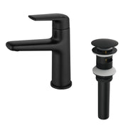Single Handle Bathroom Sink Faucet Deck Mount One Hole Vanity Faucet with Pop-Up Drain - Matte Black, Chrome, Brushed Nickel, Brushed Gold single-handle-bathroom-sink-faucet-deck-mount-one-hole-vanity-faucet-with-pop-up-drain-matte-black-chrome-brushed-nickel-brushed-gold 