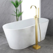 Single Handle Floor Mounted Free Standing Bathtub Faucet Tub Filler Faucet with Handshower single-handle-floor-mounted-free-standing-bathtub-faucet-tub-filler-faucet-with-handshower 