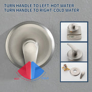 Single Handle High-Pressure Round 10-Mode Hand Shower and Tub Spout System with Valve single-handle-high-pressure-round-10-mode-hand-shower-and-tub-spout-system-with-valve 