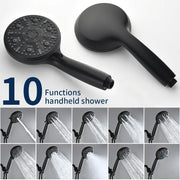 Single Handle High-Pressure Round 10-Mode Hand Shower and Tub Spout System with Valve single-handle-high-pressure-round-10-mode-hand-shower-and-tub-spout-system-with-valve 