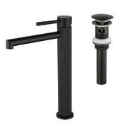 Single Handle Tall Bathroom Faucet for Vessel Sink with Aerator Brass Face Basin Faucet with Drain Assembly single-handle-tall-bathroom-faucet-for-vessel-sink-with-aerator 