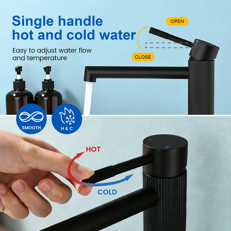 Single Handle Tall Bathroom Faucet for Vessel Sink with Aerator Brass Face Basin Faucet with Drain Assembly single-handle-tall-bathroom-faucet-for-vessel-sink-with-aerator 