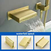 Single Handle Wall Mount Bathtub Faucet with 3 Modes Shower Head & Waterfall Spout single-handle-wall-mount-bathtub-faucet-with-3-mode-shower-head-waterfall-spout 