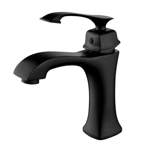 Single Hole Handle Vanity Faucet for RV Lavatory Vessel single-hole-sink-faucet-single-handle-bathroom-faucet Matte Black / Brass / 10.9*8.3*3 inches