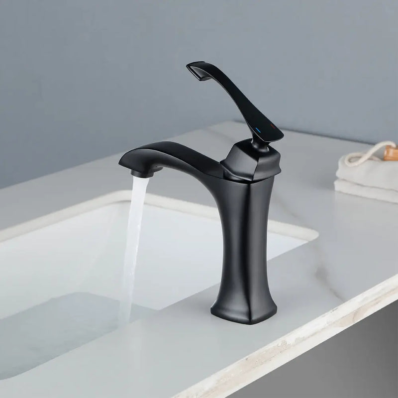 Single Hole Handle Vanity Faucet for RV Lavatory Vessel single-hole-sink-faucet-single-handle-bathroom-faucet 