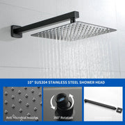 Square 10-inch Rainfall Shower Head Set with 3-Setting Handheld Shower and 4.72-inch Waterfall Spout square-10-inch-rainfall-shower-head-set-with-3-setting-handheld-shower-and-4-72-inch-waterfall-spout 
