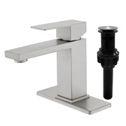 Stainless Steel Basin Faucets Square One Handle Hot and Cold Water Mixer Hotel Vanity Faucet for Bathroom stainless-steel-one-handle-hotel-basin-faucets-with-hot-and-cold-water 