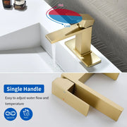 Stainless Steel Basin Faucets Square One Handle Hot and Cold Water Mixer Hotel Vanity Faucet for Bathroom stainless-steel-one-handle-hotel-basin-faucets-with-hot-and-cold-water 