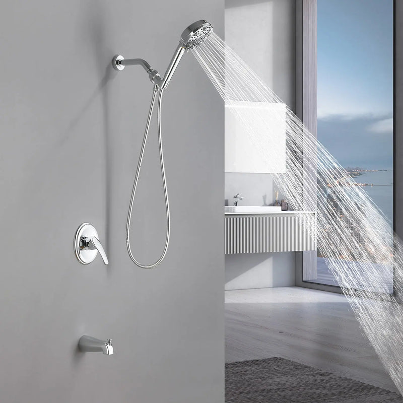 Tub and shower faucet kit with 7 functions 4.7-inch filtered hand shower valve included tub-and-shower-faucet-kit-with-7-functions-4-7-inch-filtered-hand-shower-valve-included 