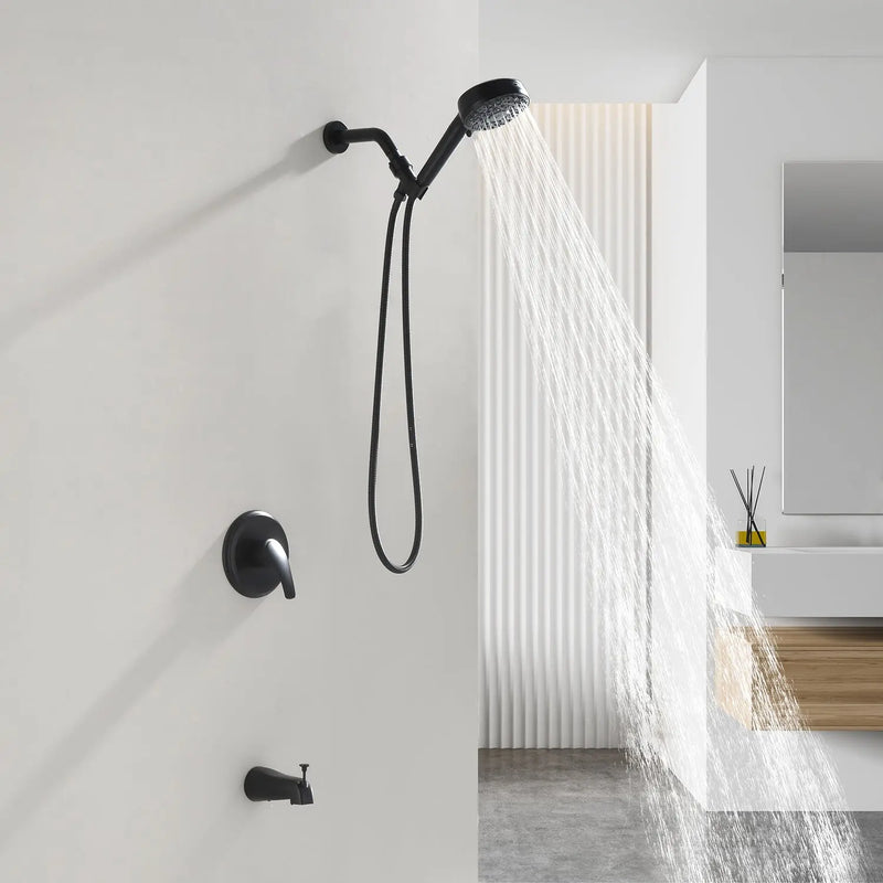Tub and shower faucet kit with 7 functions 4.7-inch filtered hand shower valve included tub-and-shower-faucet-kit-with-7-functions-4-7-inch-filtered-hand-shower-valve-included 