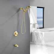 Tub and shower faucet kit with 7 functions 4.7-inch filtered hand shower valve included tub-and-shower-faucet-kit-with-7-functions-4-7-inch-filtered-hand-shower-valve-included 