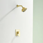 Wall Mount 5-Spray Shower Trim Kit 1-Handle Single Function Pressure Balancing Shower System - Matte Black, Brushed Nickel, Brushed Gold wall-mount-5-spray-shower-trim-kit-1-handle-single-function-pressure-balancing-shower-system-matte-black-brushed-nickel-brushed-gold 