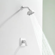 Wall Mount 5-Spray Shower Trim Kit 1-Handle Single Function Pressure Balancing Shower System - Matte Black, Brushed Nickel, Brushed Gold wall-mount-5-spray-shower-trim-kit-1-handle-single-function-pressure-balancing-shower-system-matte-black-brushed-nickel-brushed-gold 