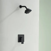 Wall Mount 5-Spray Shower Trim Kit 1-Handle Single Function Pressure Balancing Shower System - Matte Black, Brushed Nickel, Brushed Gold wall-mount-5-spray-shower-trim-kit-1-handle-single-function-pressure-balancing-shower-system-matte-black-brushed-nickel-brushed-gold 