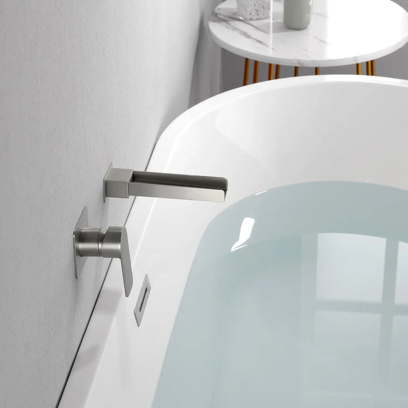 Wall Mount Tub Filler Waterfall Bathtub Faucet High Flow Bath Filler Faucet with Extra Long Spout Bathroom Faucets with Rough-in Valve Trim kit wall-mount-tub-filler-waterfall-bathtub-faucet-high-flow-bath-filler-faucet-with-extra-long-spout-bathroom-faucets-with-rough-in-valve-trim-kit 