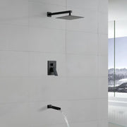 Wall Mounted Rainfall Bathroom Shower System 10 Inch square Rain Shower Head with Waterfall Spout wall-mounted-rainfall-bathroom-shower-system-10-inch-square-rain-shower-head-with-waterfall-spout 