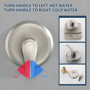 Wall Mounted Round High Pressure Single Handle 10-Spray Hand Shower with Valve wall-mounted-round-high-pressure-single-handle-10-spray-hand-shower-with-valve 