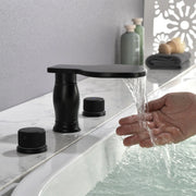 Waterfall Bathroom Tub Filler, Bathtub Faucet 3 Holes, Deck Mount Roman Tub Faucet waterfall-bathroom-tub-filler-bathtub-faucet-3-holes-deck-mount-roman-tub-faucet 