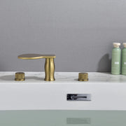Waterfall Bathroom Tub Filler, Bathtub Faucet 3 Holes, Deck Mount Roman Tub Faucet waterfall-bathroom-tub-filler-bathtub-faucet-3-holes-deck-mount-roman-tub-faucet 