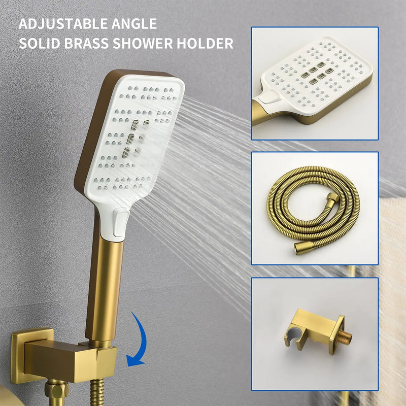 Waterfall Bathtub Faucet with Sprayer Wall Mounted Single Handle Brass Tub Filler - Matte Black, Bruhsed Nickel, Brushed Gold waterfall-bathtub-faucet-with-sprayer-wall-mounted-single-handle-brass-tub-filler-matte-black-bruhsed-nickel-brushed-gold 