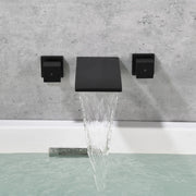 Waterfall Faucet Wall Mount,2 Handles Bathroom Waterfall Tub Faucet, Wall Mount Bathtub Filler waterfall-faucet-wall-mount-2-handles-bathroom-waterfall-tub-faucet-wall-mount-bathtub-filler 