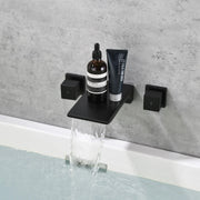 Waterfall Faucet Wall Mount,2 Handles Bathroom Waterfall Tub Faucet, Wall Mount Bathtub Filler waterfall-faucet-wall-mount-2-handles-bathroom-waterfall-tub-faucet-wall-mount-bathtub-filler 