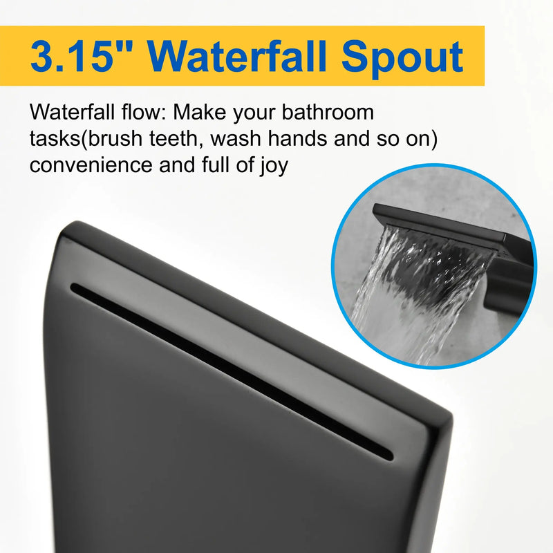 Waterfall Faucet Wall Mount,2 Handles Bathroom Waterfall Tub Faucet, Wall Mount Bathtub Filler waterfall-faucet-wall-mount-2-handles-bathroom-waterfall-tub-faucet-wall-mount-bathtub-filler 
