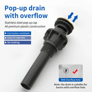 Waterfall Single Hole Bathroom Faucets with Pop-Up Drain Deck Mount Single-Handle Basin Mixer Faucet, 1.2GPM - Brushed Gold, Brushed Nickel, Matte Black single-hole-basin-faucet-1-2gpm-pop-up-drain 