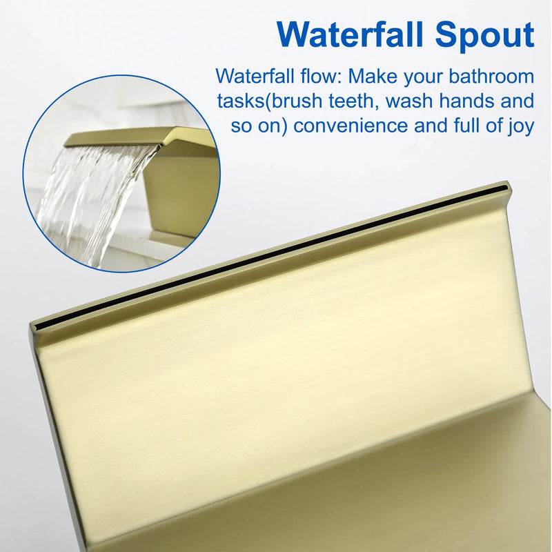 Waterfall Tub Filler Deck Mount, 2 Hole Roman Bathtub Faucet, 1-Handle Bathroom Faucet 2 Hole waterfall-tub-filler-deck-mount-2-hole-roman-bathtub-faucet-1 