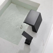 Waterfall Tub Filler Deck Mount, 2 Hole Roman Bathtub Faucet, 1-Handle Bathroom Faucet 2 Hole waterfall-tub-filler-deck-mount-2-hole-roman-bathtub-faucet-1 