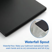 Waterfall Tub Filler Deck Mount, 2 Hole Roman Bathtub Faucet waterfall-tub-filler-deck-mount-2-hole-roman-bathtub-faucet-2 