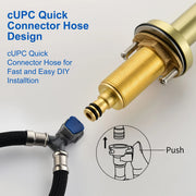 Widespread Bathroom Faucet with 360 Degree Swivel Nozzle and Spout 2 Unique Knob Handles Bathroom Sink Faucet 3 Hole 360-swivel-widespread-bathroom-faucet 