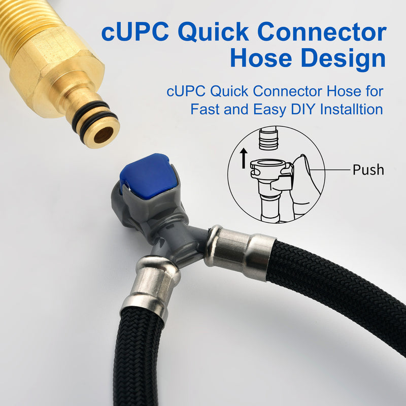 Bathroom Roman Tub Faucet with Waterfall Spout, 3 Hole Deck Mount Widespread Basin Faucet