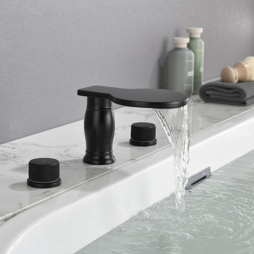 waterfall tub faucet