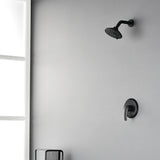 Pressure Balancing Shower System with Single-Spray.